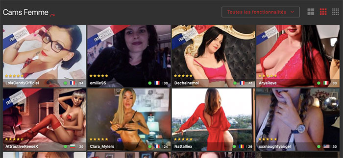 Cams xxx gratuites